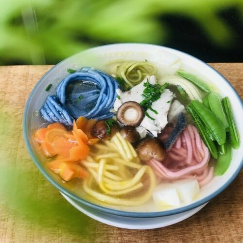 bánh canh rau củ 2