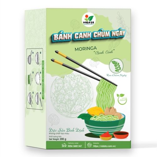 BÁNH CANH RAU CỦ VIDATA RAU CHÙM NGÂY HỘP 200G